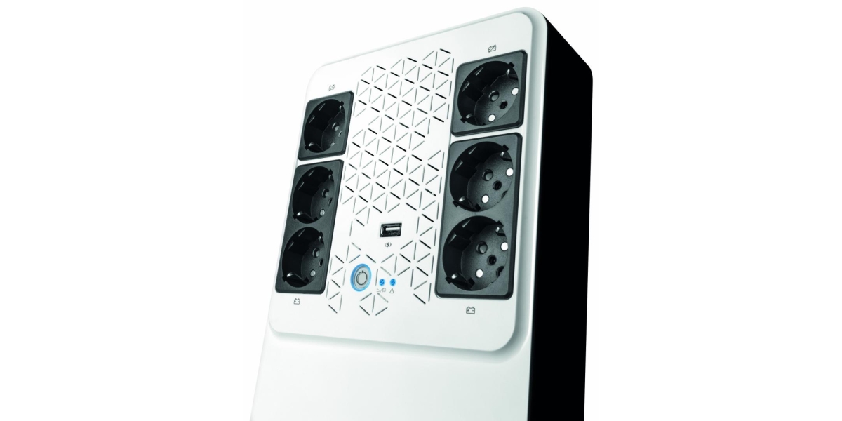 UPS Legrand MULTIPLUG 800, 800VA/480W, 6x German standard sockets, USB...