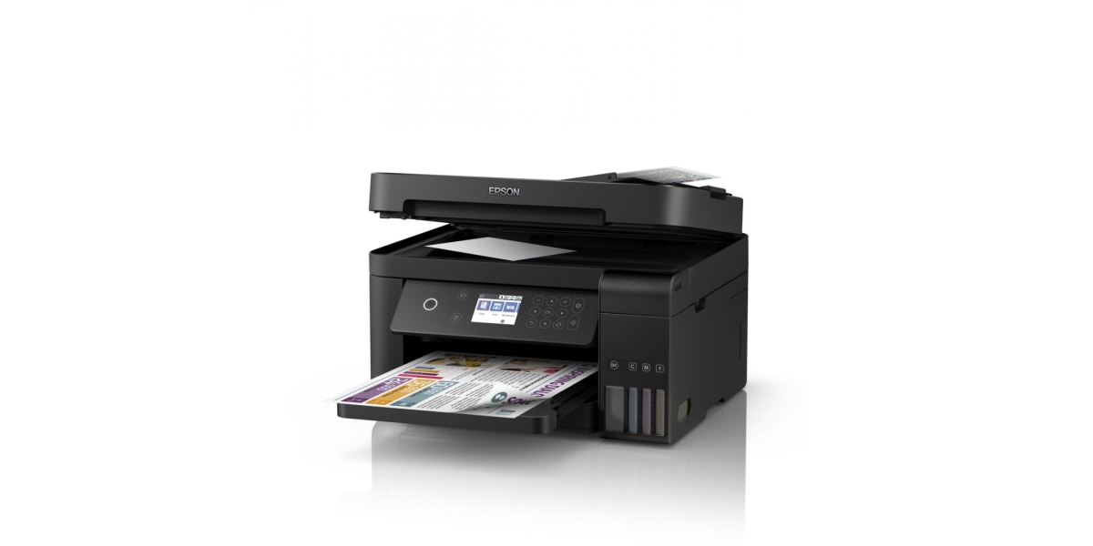 Multifunctional inkjet color CISS Epson L15160, A3, Wireless, Negru C11CH71402 