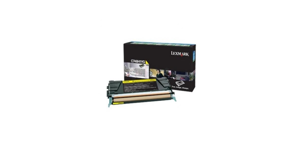 Toner Lexmark C748H3YG, yellow, 10 k, C748de , C748dte , C748e 