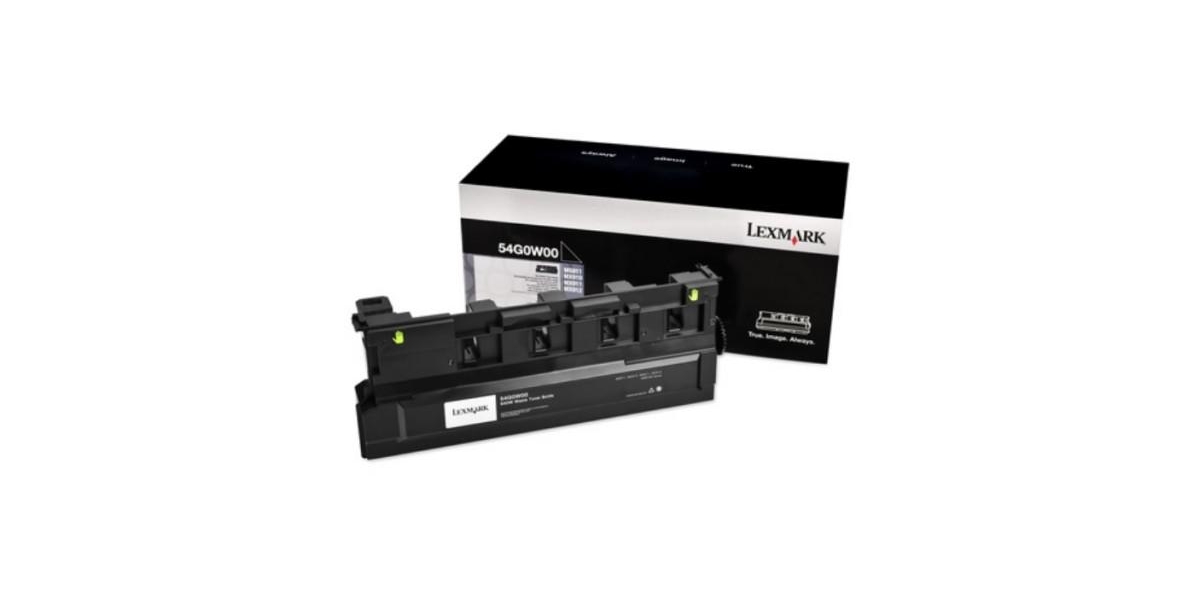 Waste toner Lexmark 54G0W00, black, 30 k, MX911de , MX910de , MX912de ,...