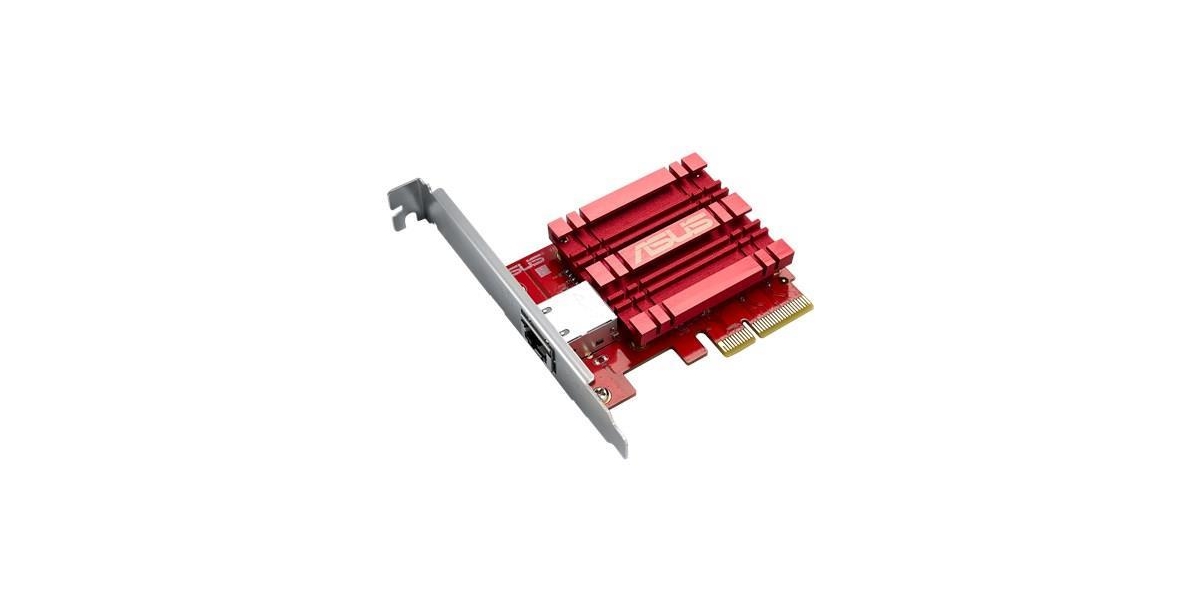 ASUS 10GBase-T PCIe Network Adapter with backward compatibility of 5/2.5/1G...