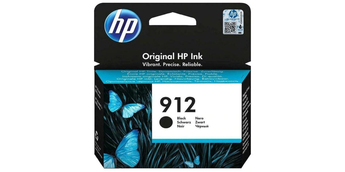 Cartus Cerneala Original HP Black, nr.912, pentru OfficeJet 8013|8023, 315,...