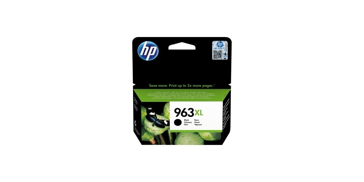 Cartus Cerneala Original HP Black, nr.963XL, pentru OfficeJet Pro...