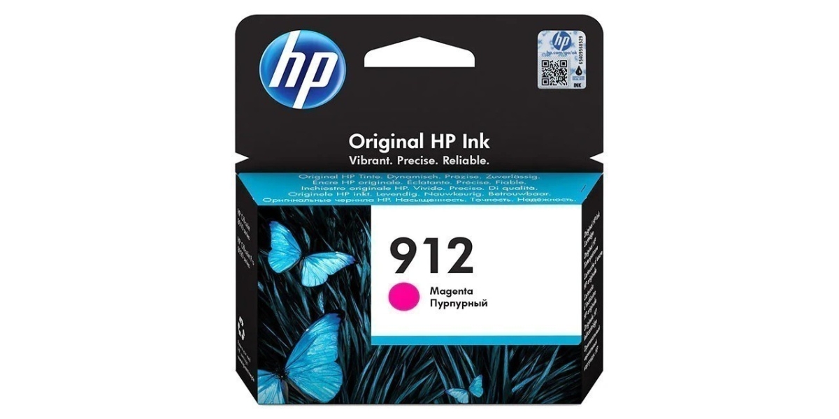 Cartus Cerneala Original HP Magenta, nr.912, pentru OfficeJet 8013|8023,...