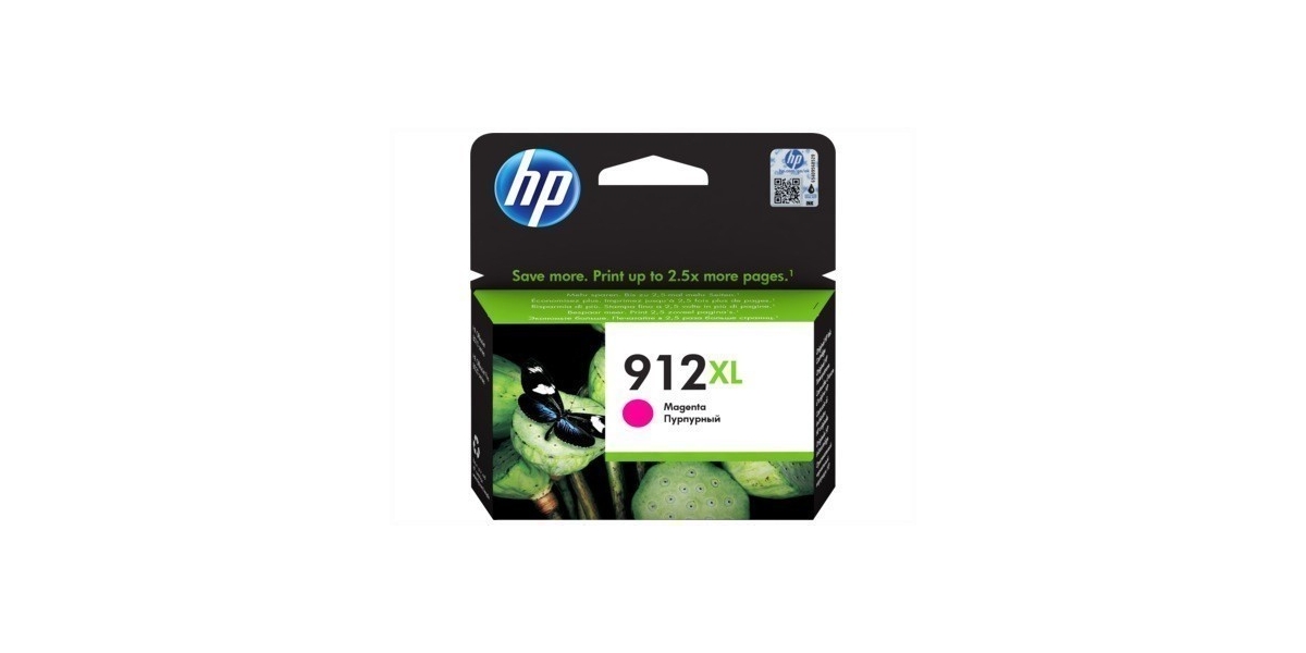 Cartus Cerneala Original HP Magenta, nr.912XL, pentru OfficeJet 8013|8023,...