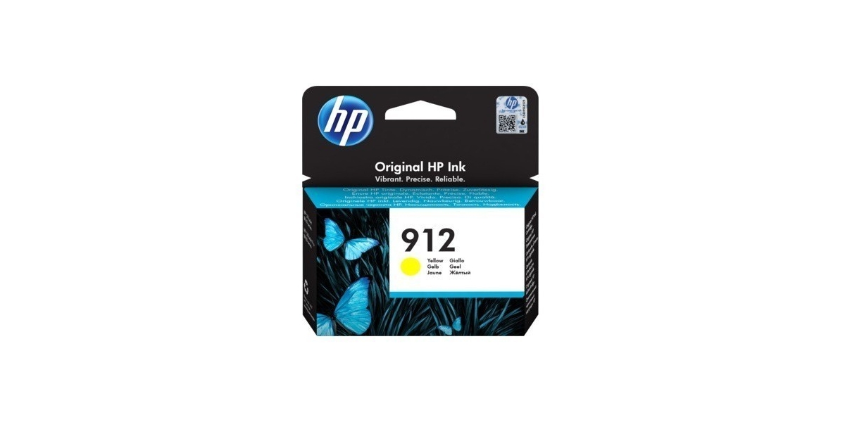 Cartus Cerneala Original HP Yellow, nr.912, pentru OfficeJet 8013|8023,...