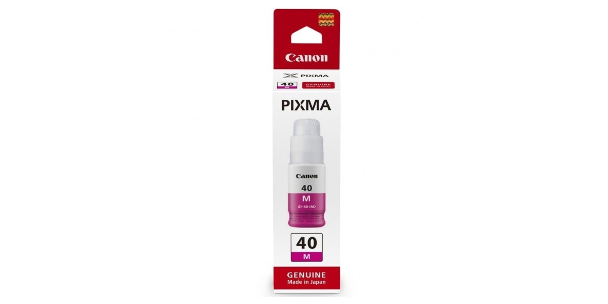 Cerneala Canon GI-40M magenta, 7700 pagini, pentru Canon Pixma G5040, G6040 