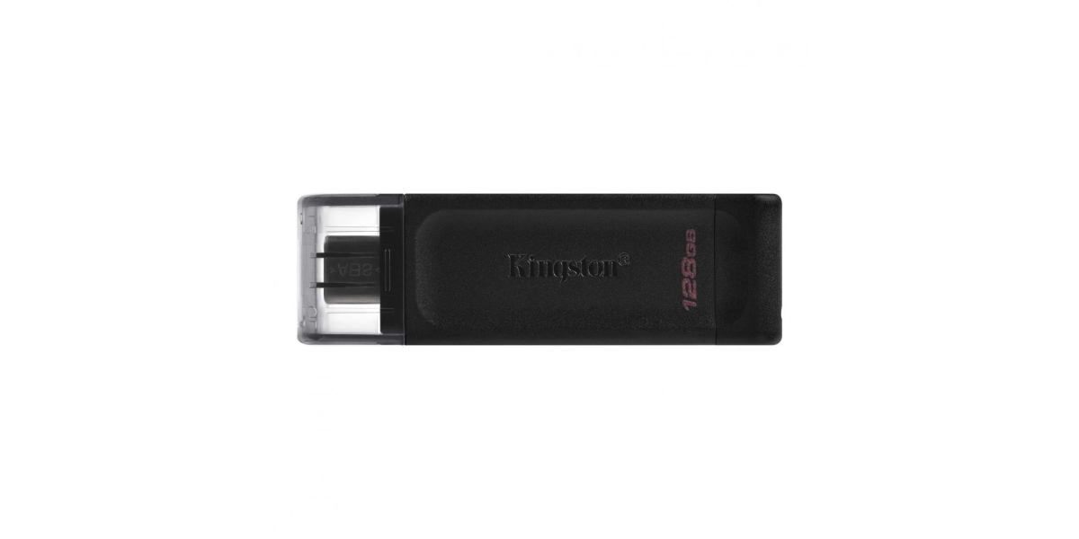 Memorie USB 3.2 Type-C Kingston 128 GB - Negru (DT70/128GB) 