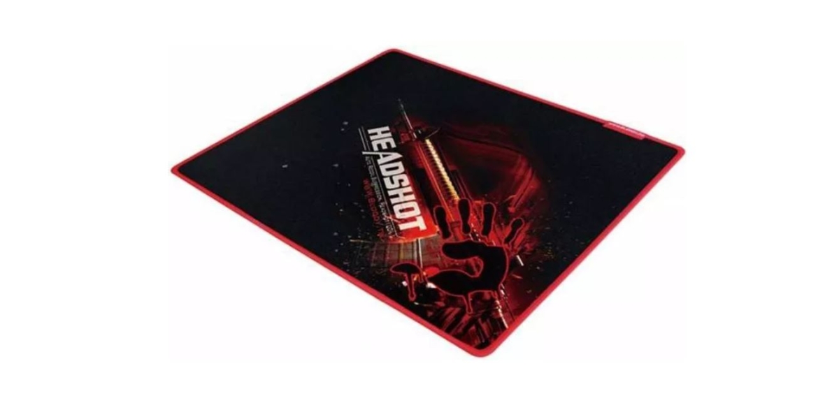 Mouse Pad A4TechGaming B-070, Offende armor, negru / rosu 