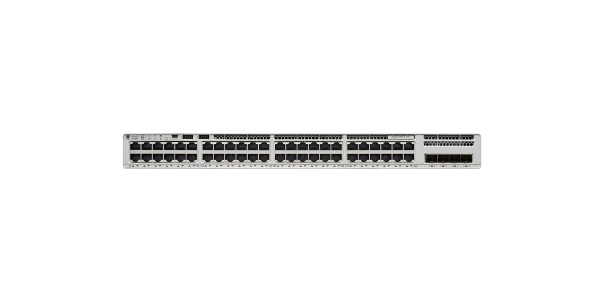 Switch Cisco C9200L-48T-4X-E, porturi Gigabit x 48, SFP x 4, managed,...