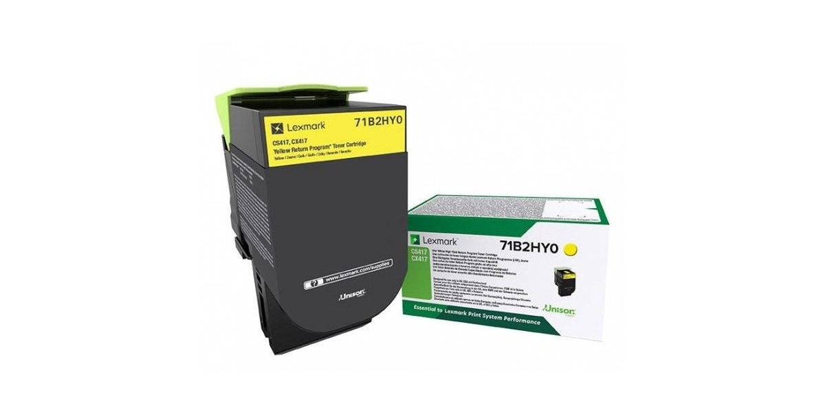 Toner Lexmark 71B2HY0, yellow ,return program ,3.5k,CX417DE, CX517DE,...