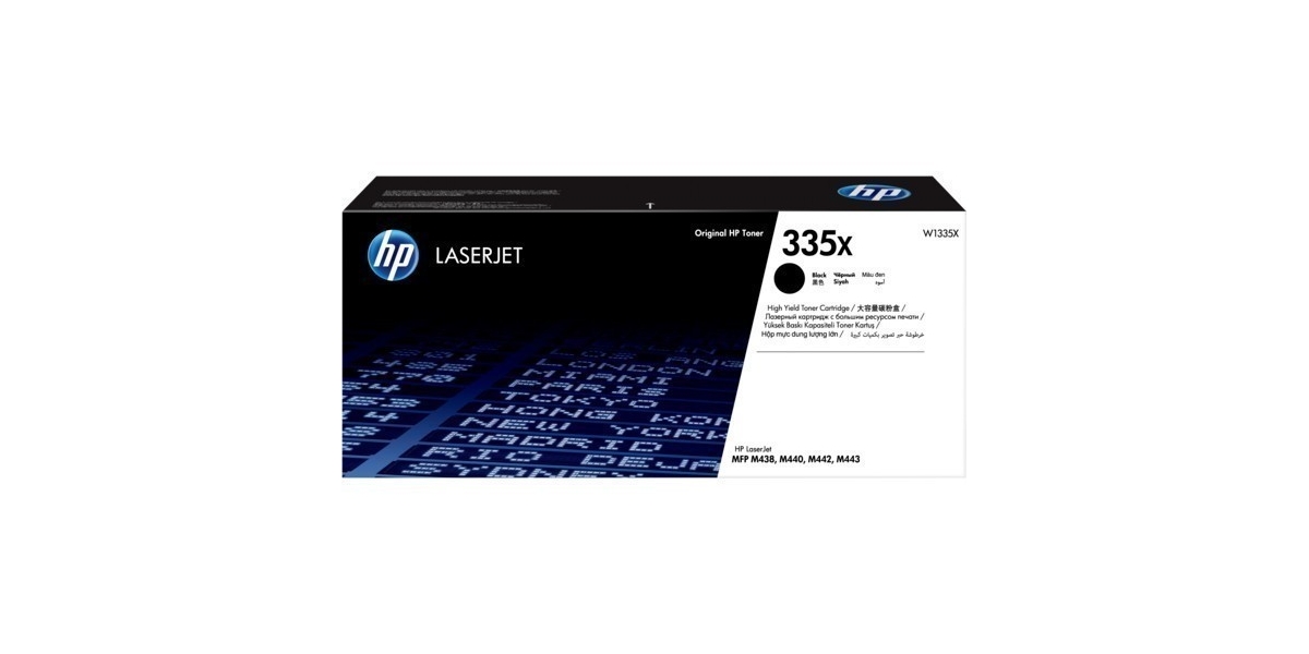 Toner Original HP Black, nr.335X, pentru LaserJet M438|M442|M443, 13.7K,...