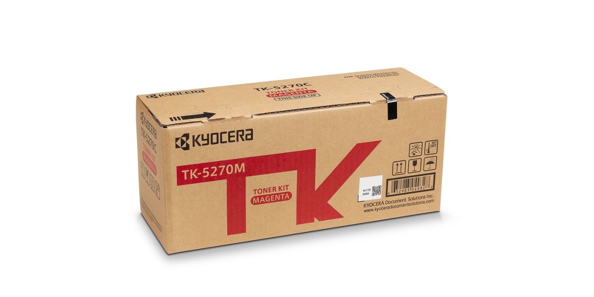 Toner Original Kyocera Magenta, TK-5270M, pentru ECOSYS M6230|M6630, 6K,...