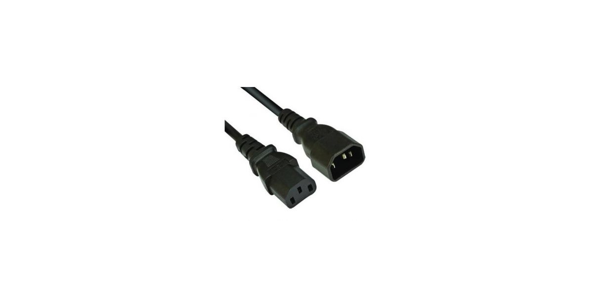 Cablu Adaptor IEC C13 - IEC C14 1.5m, "356.170" - Prelungitor Alimentare PC,...