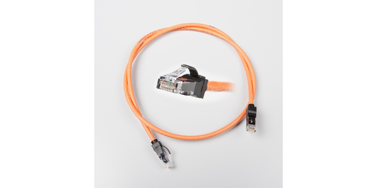 Cablu Patch Cord Nexans LANmark Cat 6 U/UTP 2m LSZH Portocaliu N116.P1A020OK 