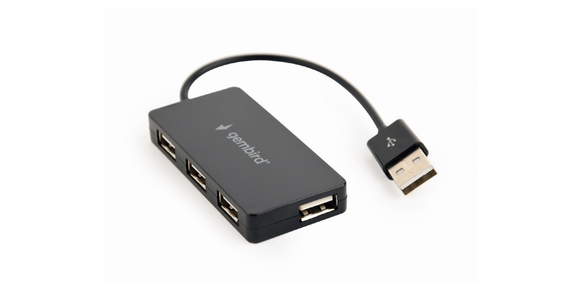 HUB extern USB 2.0 GEMBIRD cu 4 porturi 