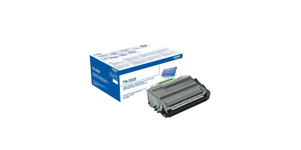 Toner Original Brother Black, TN3520, pentru HL L6400|MFC L6900, 20K, incl.TV...