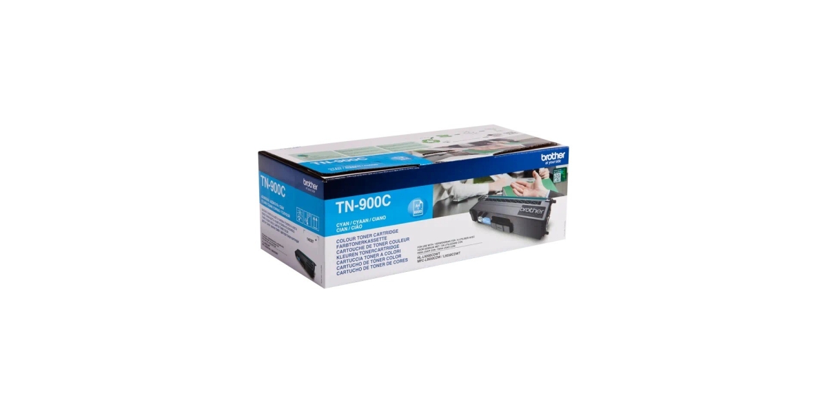 Toner Original Brother Cyan, TN900C, pentru HL L9200, 6K, incl.TV 0.8 RON,...