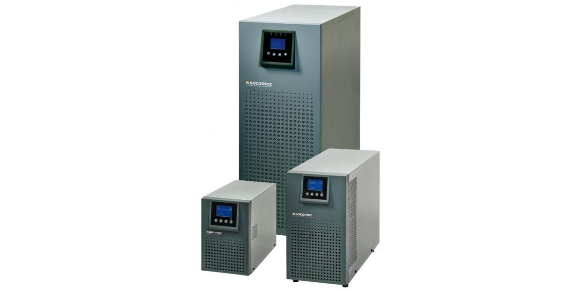 UPS Socomec ITY-E-TW020B, Online, Tower, 1600 W, fara AVR, IEC x 4, display LCD 