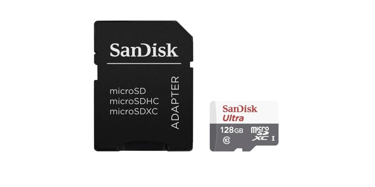 Card de Memorie SanDisk MicroSDXC, 128GB, Adaptor SD, Class 10 