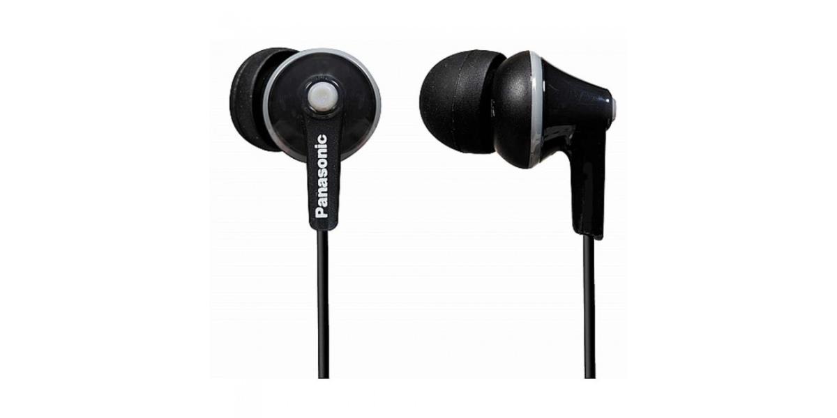 Casti In-Ear Panasonic RP-HJE125E-K, 1.2m 