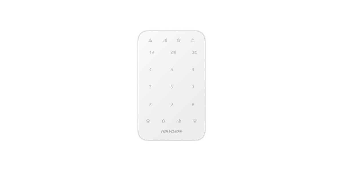 Tastatura wireless AX PRO Hikvision DS-PK1-E-WE, 868MHz 