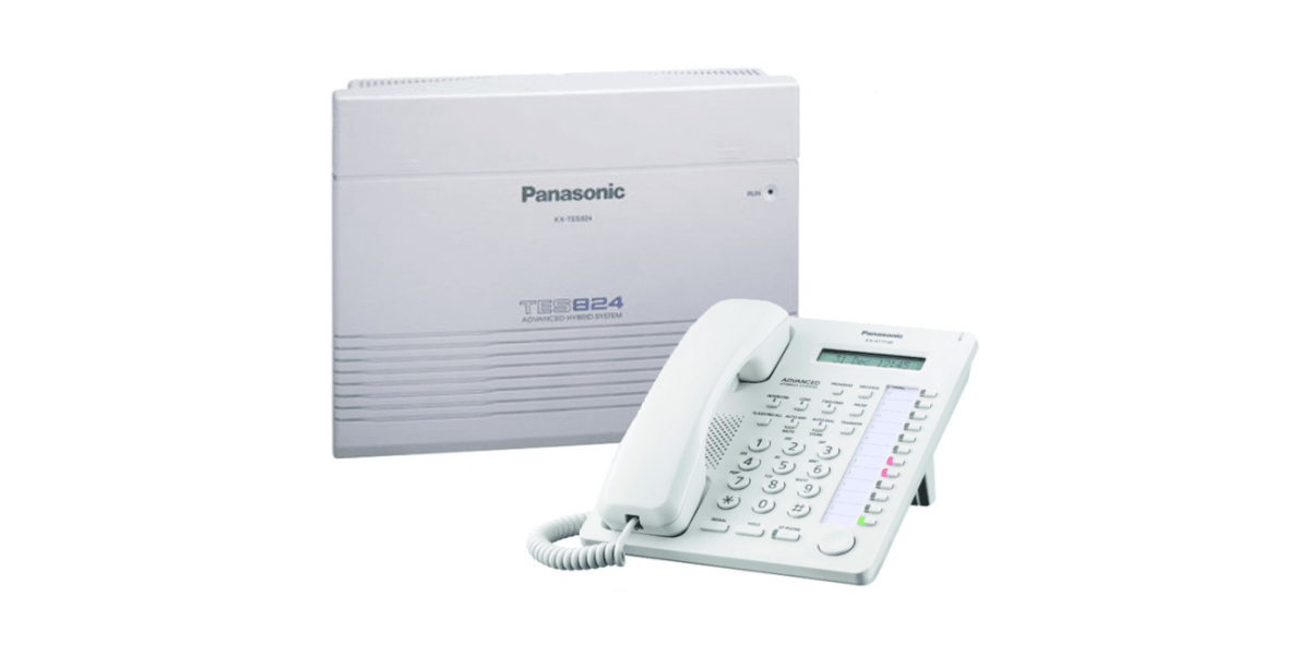 Centrala telefonica KX-TES824CE (3 /8) si telefon proprietar KX-AT7730NE...