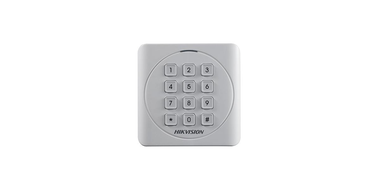 Cititor card cu tastatura Hikvision DS-K1801MK, citeste carduri MIFARE...