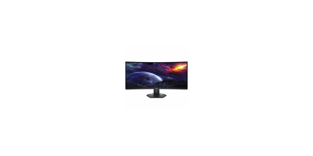 Monitor curbat Gaming Dell S3422DWG 210-AZZE, 34", 1 ms, Negru 