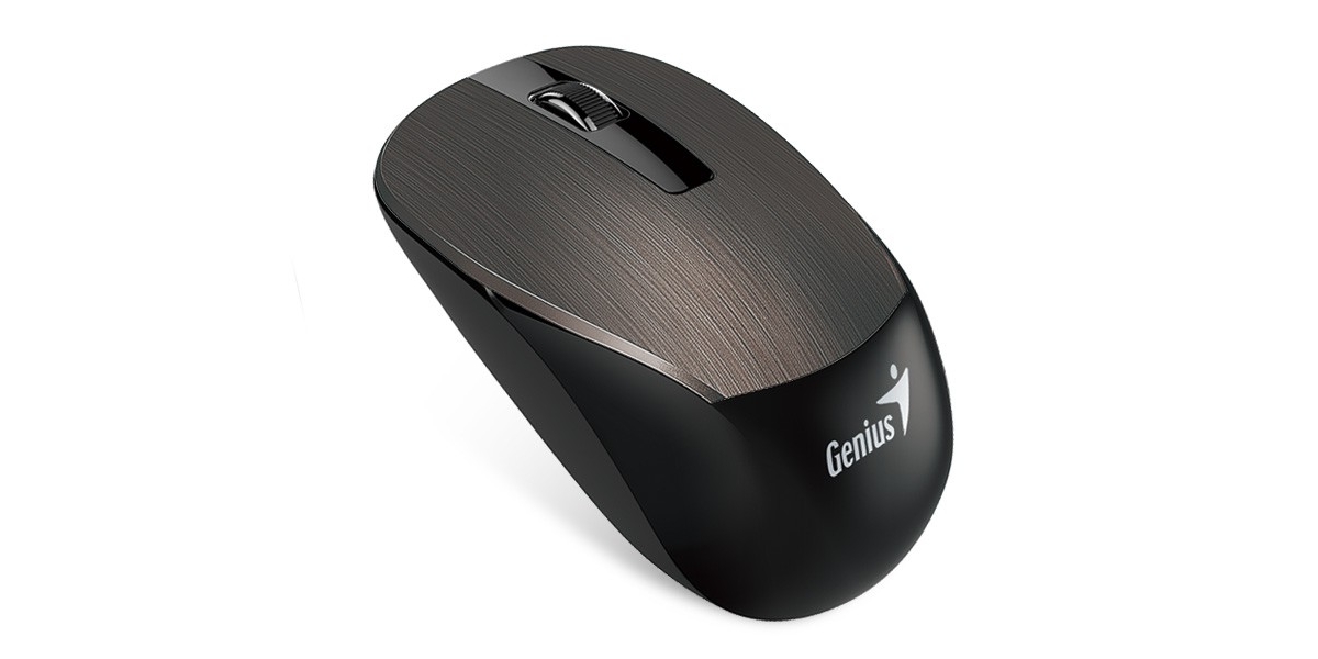 Mouse wireless Genius NX-7015 pentru PC și NB, 2.4GHz, optic, 1600 DPI, negru 