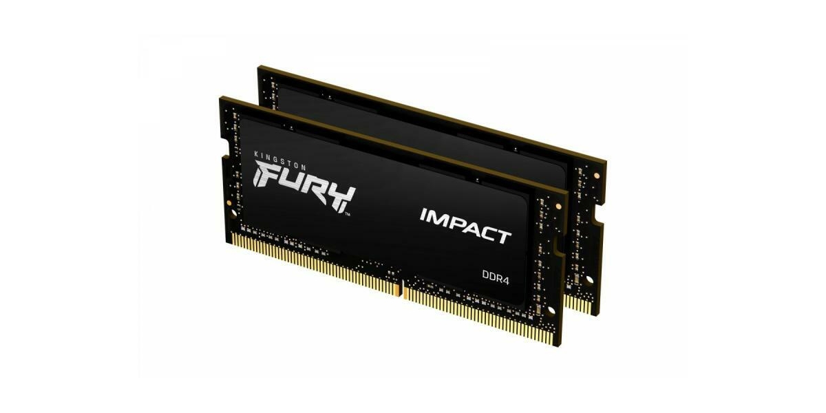 Memorie notebook Kingston FURY Impact 16GB, DDR4, 3200MHz, CL20 (KF432S20IB/16) 