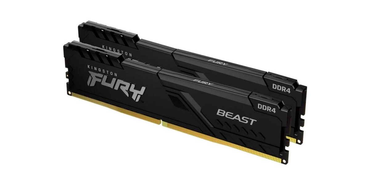 Memorie RAM Kingston Fury Beast 32GB (2x16GB) DDR4 2666MHz CL16...