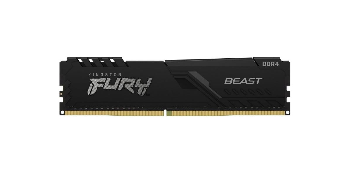 Memorie RAM Kingston Fury Beast 8GB DDR4 2666MHz CL16 (KF426C16BB/8) 