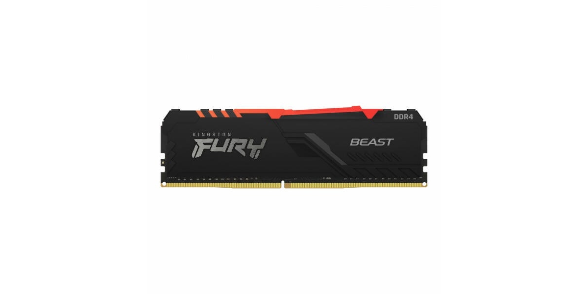 Memorie RAM Kingston Fury Beast 8GB DDR4 3600MHz CL17 (KF436C17BB/8) 