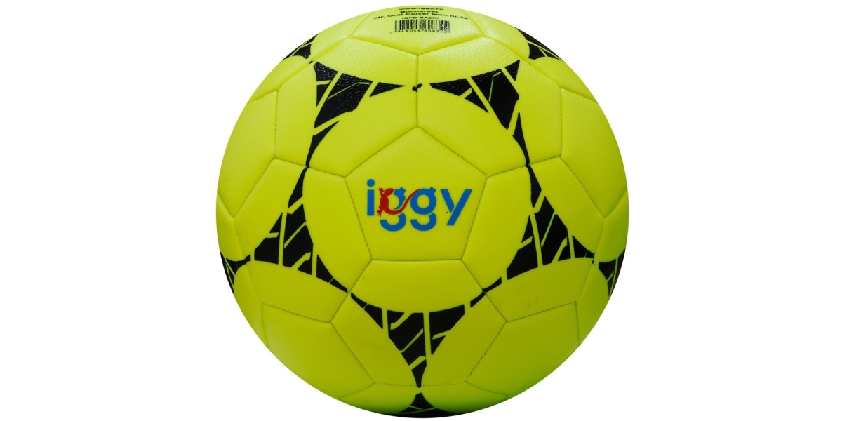 MINGE FOTBAL IGGY material PVC + cusatura, dimensiune 5, greutate 410 grame 