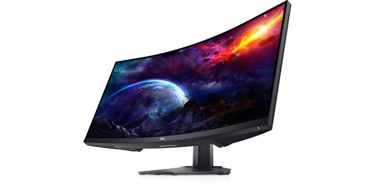 Monitor LED Gaming Dell S3422DWG, 34", WQHD VA, 1ms, Negru 