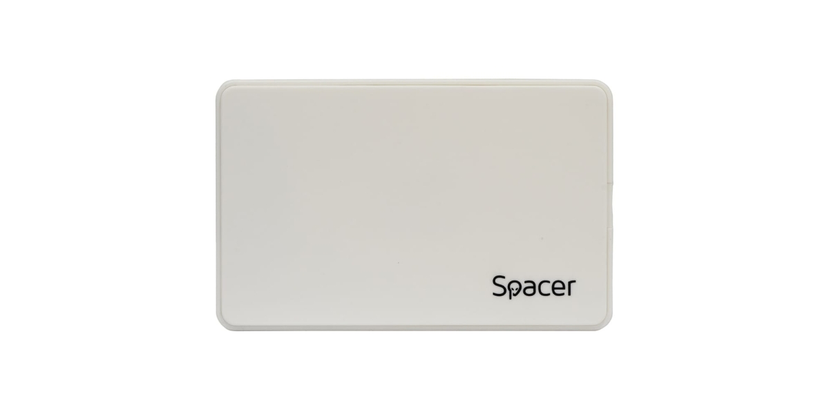 SPACER Rack extern USB 3.0 pentru HDD SATA 2.5" Alb (SPR-25612W) 