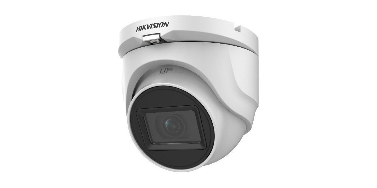 Camera supraveghere Hikvision Turbo HD turret DS-2CE76H0T-ITMF(2.8mm)C, 5MP 