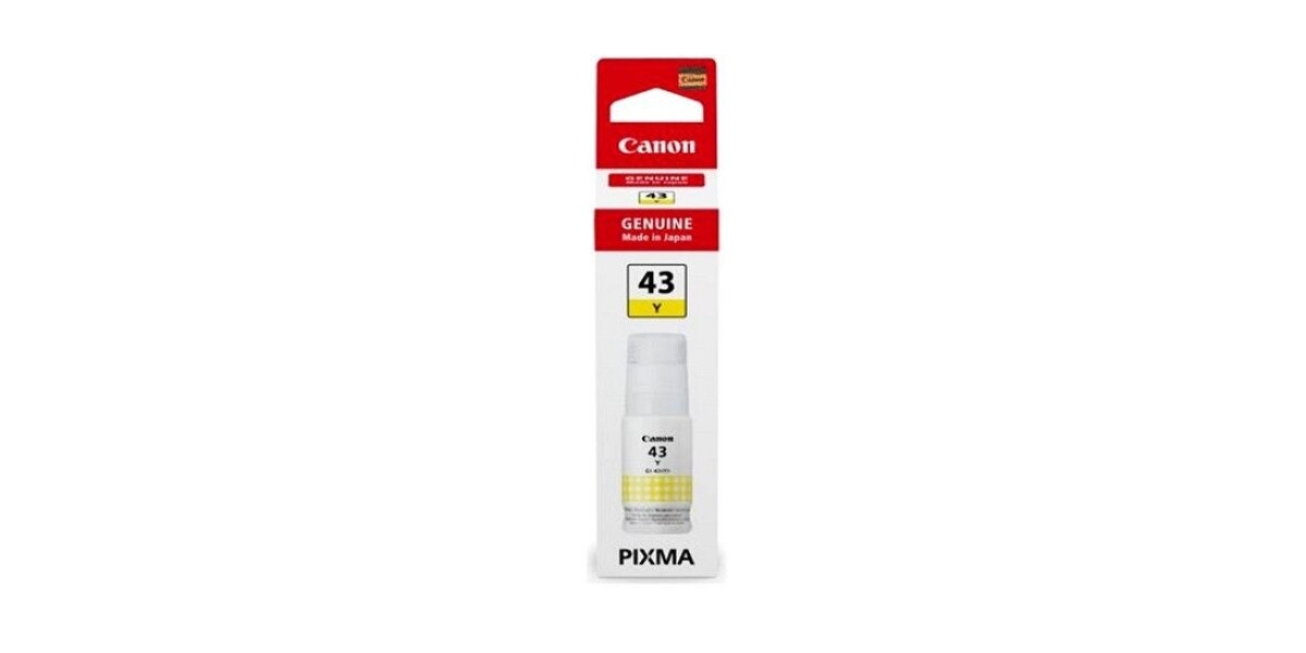 Cartus cerneala Canon GI-43Y, culoare yellow, capacitate 3800...