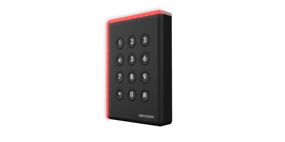 Cititor card cu tastatura Hikvision DS-K1108AMK, citeste carduri Mifare 13.56...