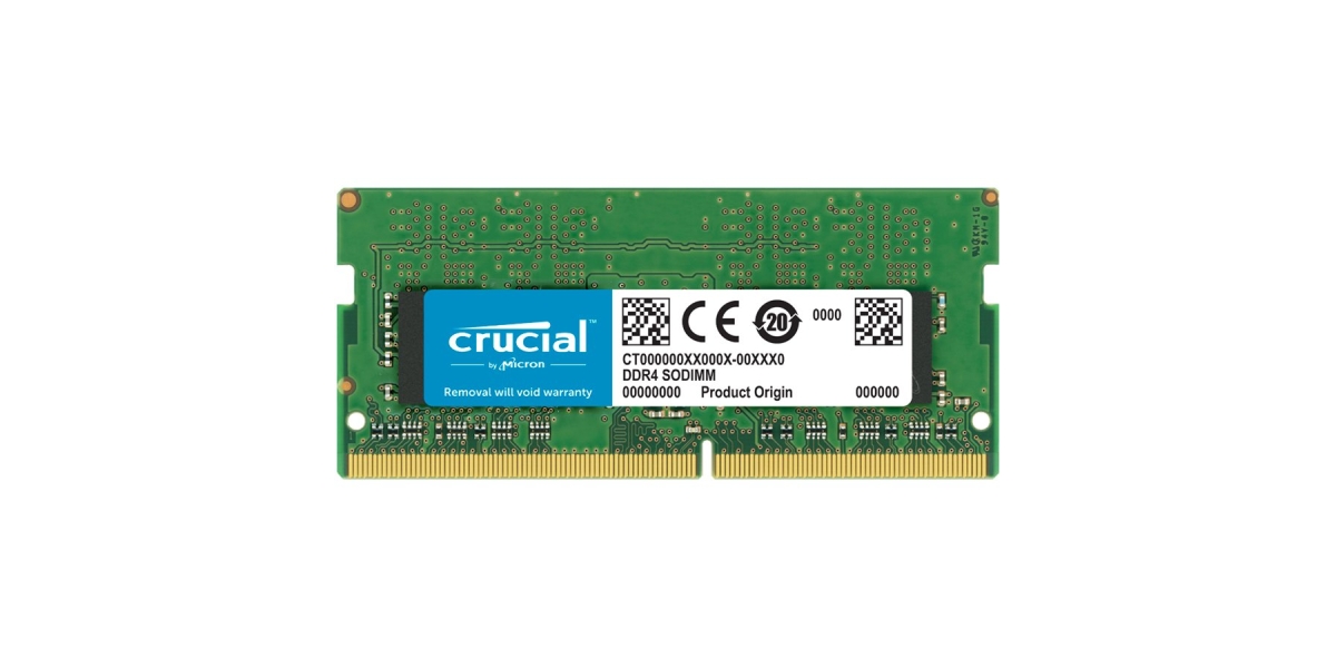 Memorie Laptop Crucial, 32GB DDR4, 3200MHz, CL22 (CT32G4SFD832A) 