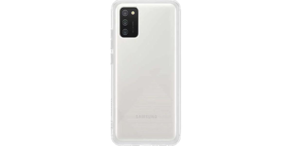 Husa Galaxy A02s Soft Clear Cover Transparent (EF-QA026TTEGEU) 