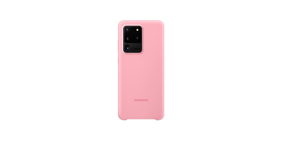 Husa Galaxy S20 Ultra G988 Silicone Cover Pink (EF-PG988TPEGEU) 