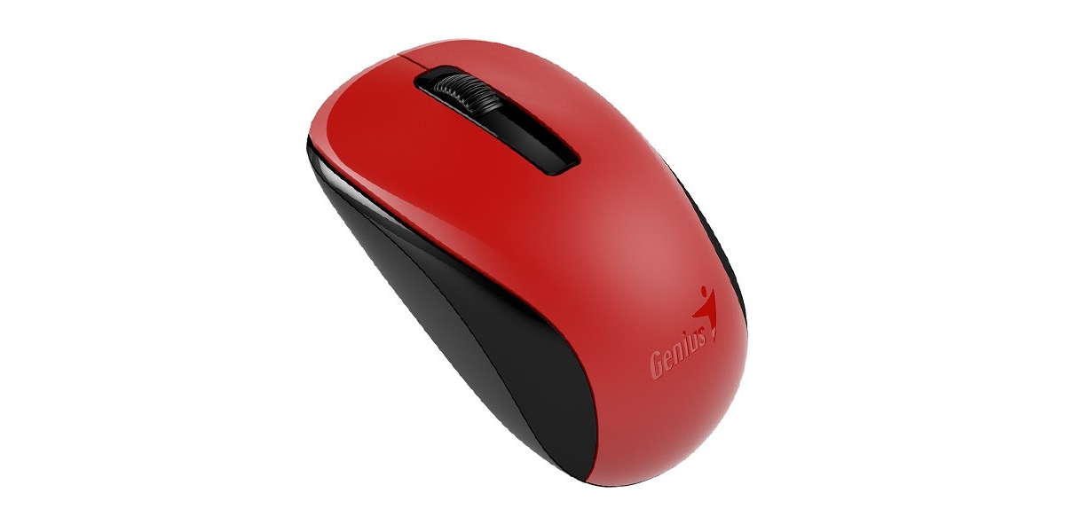 Mouse Genius NX-7005 Wireless 2.4GHz Optic 1200 DPI Negru/Rosu 