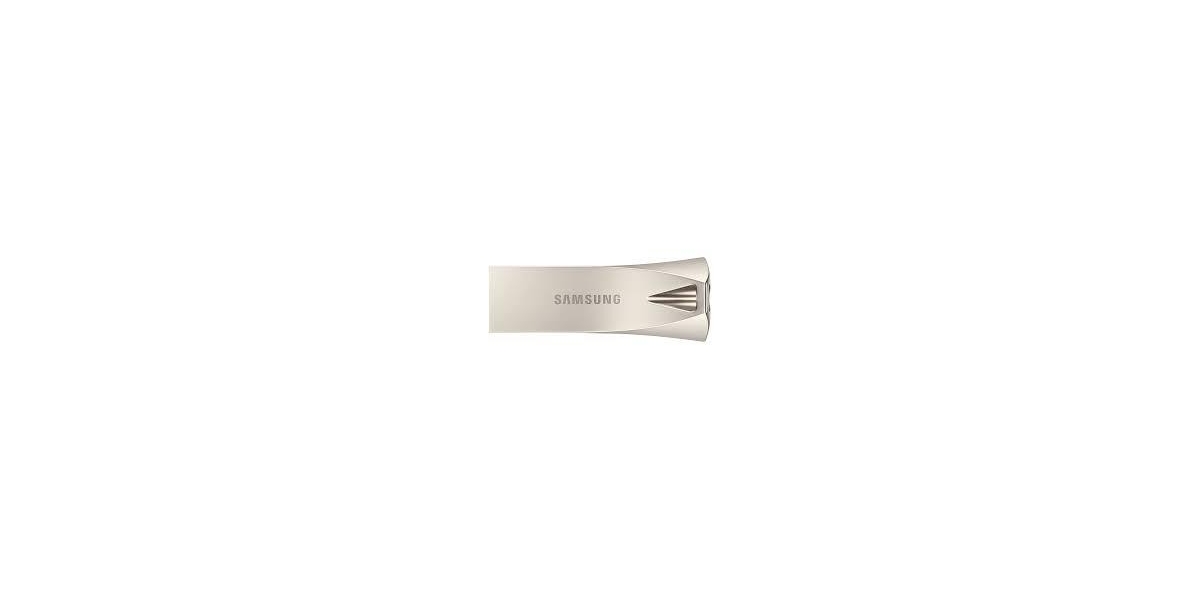 Stick USB Samsung MUF-64BE3/APC BAR Plus 64GB, USB 3.1, Auriu 