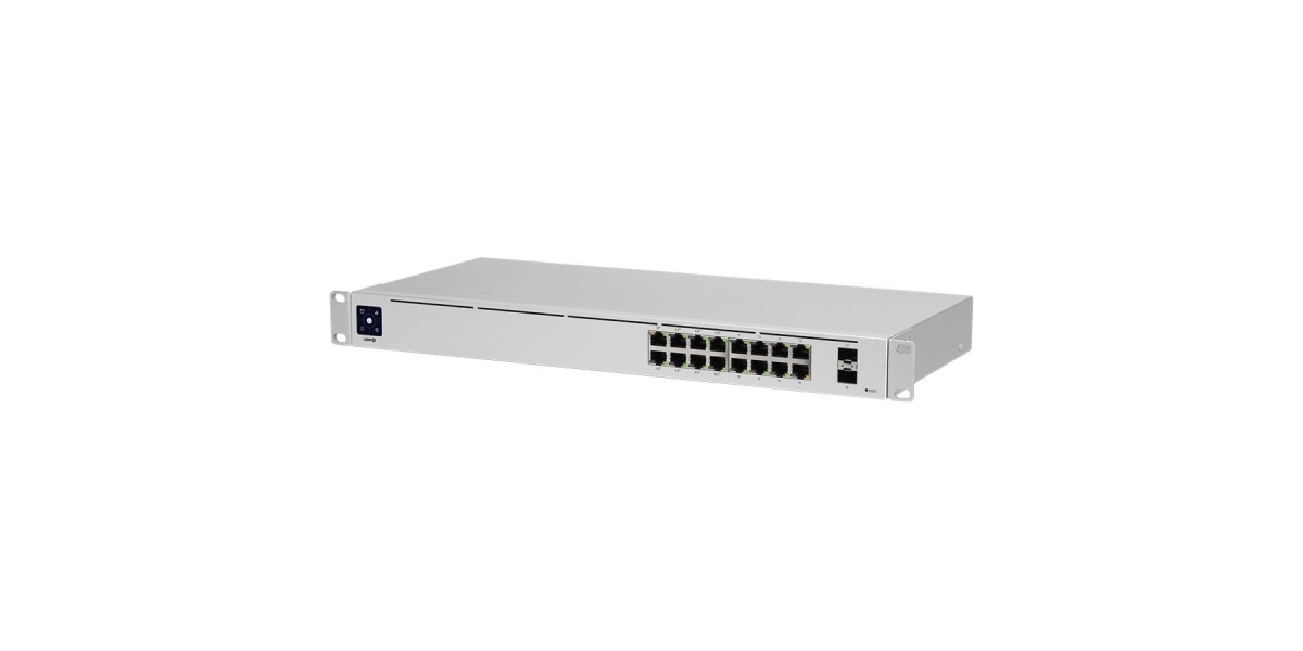 Switch Ubiquiti USW-16-POE-EU, 16 x Gigabit, 2 x SFP, managed, rackabil,...