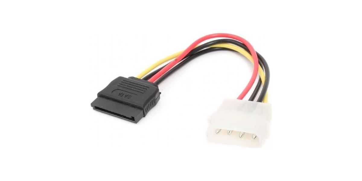 Cablu alimentare CC-SATA-PS Gembird, adaptor Molex la 1 x S-ATA, 15cm 