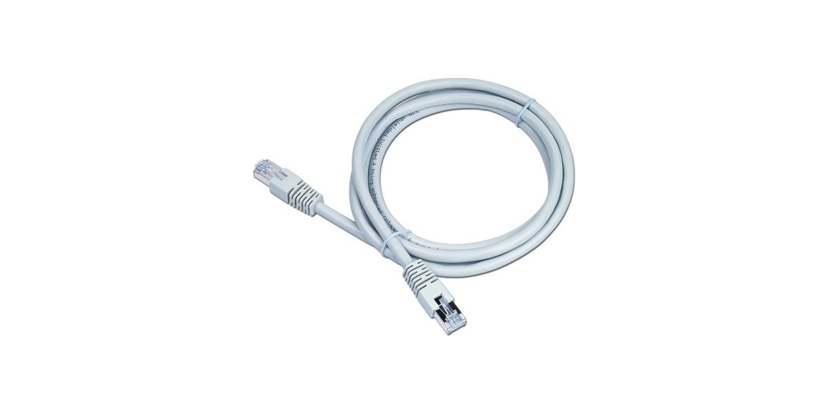 Cablu Patch Cord FTP Gembird PP6-3M, Cat6, 3m, Gri, AWG26, Ecranat 