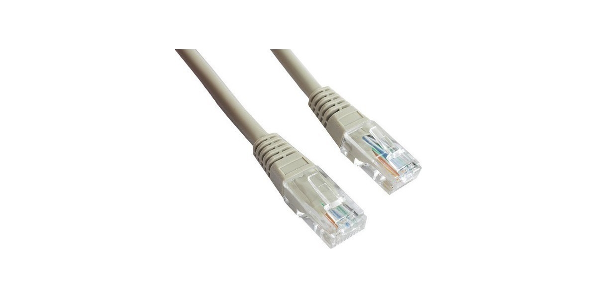 Cablu Patch Cord UTP GEMBIRD Cat5e, 30m, Gri, AWG26, PP12-30M - Ideal pentru...