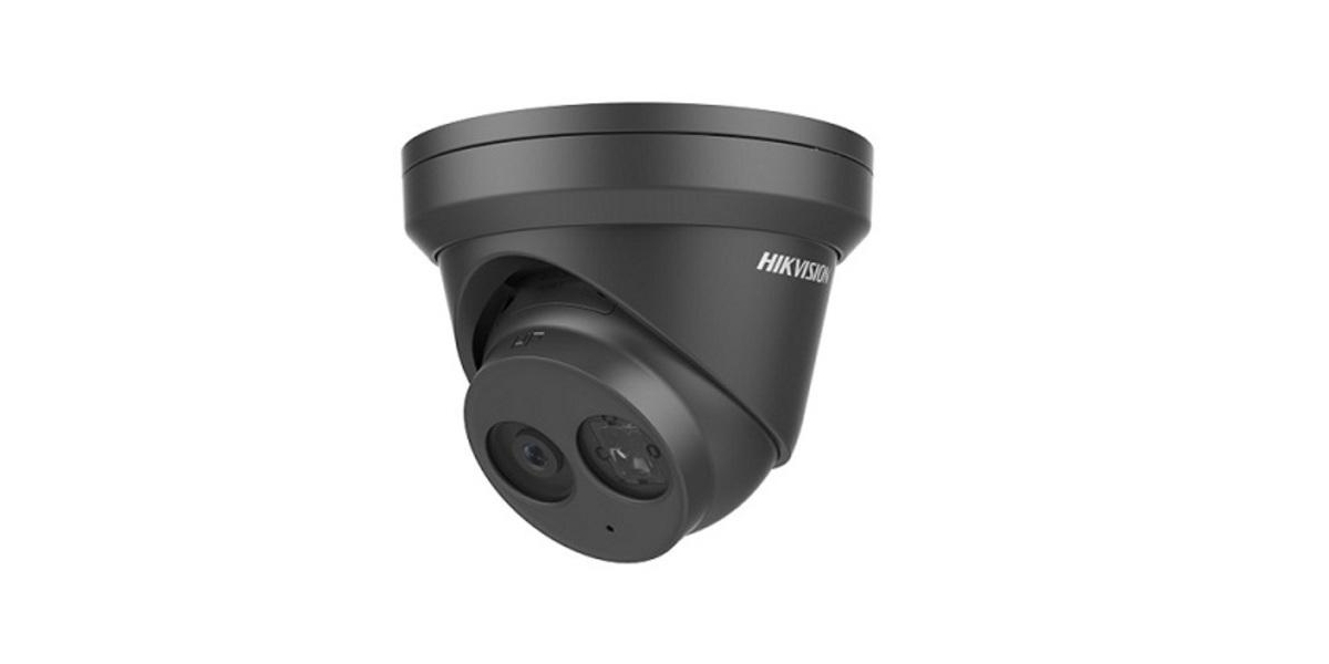 Camera supraveghere Hikvision IP turret DS-2CD2343G2-IU(2.8mm)(BLACK), 4MP,...